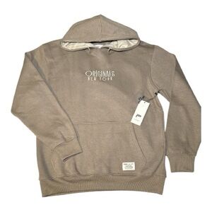NEW! Public Supply Originals NYC Hoodie Mens Large Brown